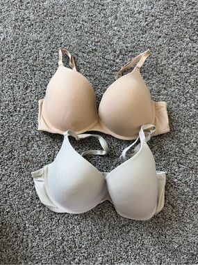 Essentials T-Shirt Bra Duo - Nude & Light Beige